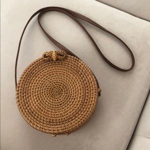 Woven Rattan Bag